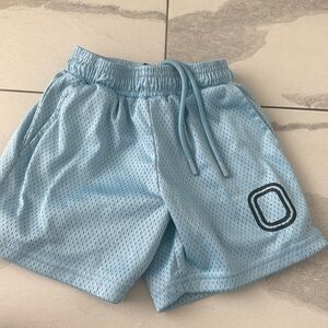 Overtime youth blue shorts size small